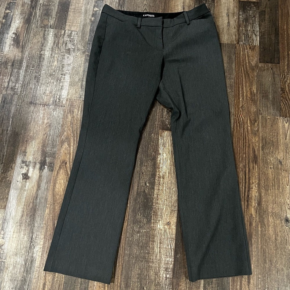 Express gray editor dress pants